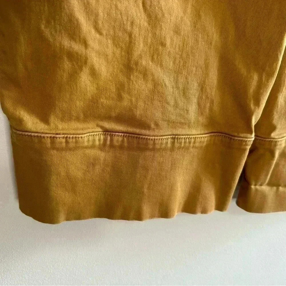 Anthropologie Cropped Wide-Leg Chino Pants Size 0 - Picture 10 of 11
